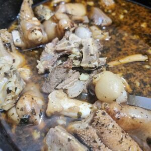 Goat meat peppersoup