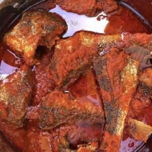 Fish stew (Croaker, Whitening or Tilapia)