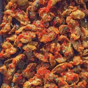 Peppered gizzard